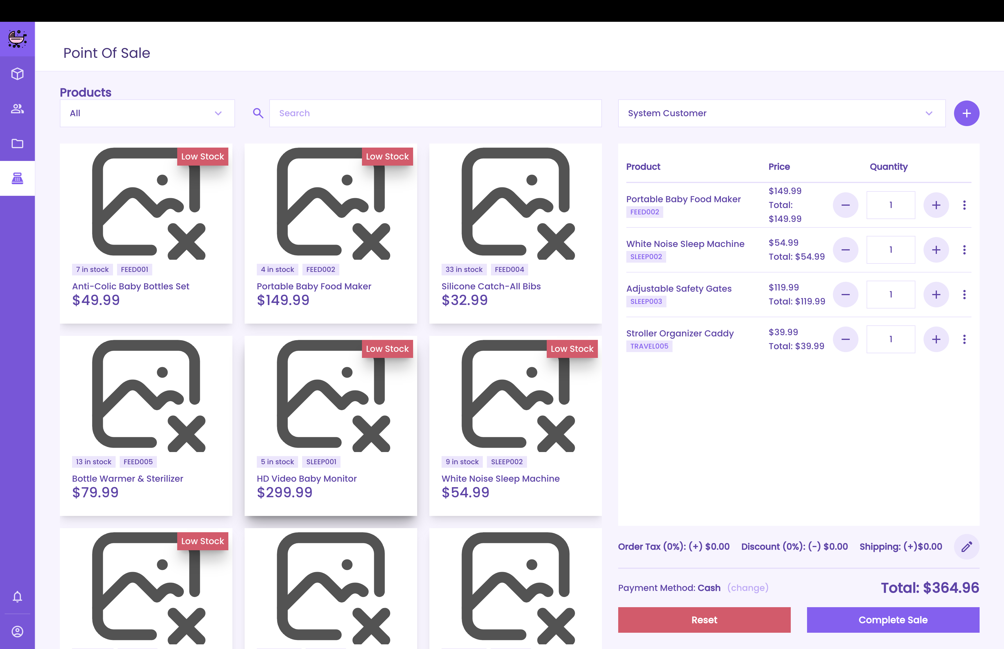 Mudzinga Books POS Interface